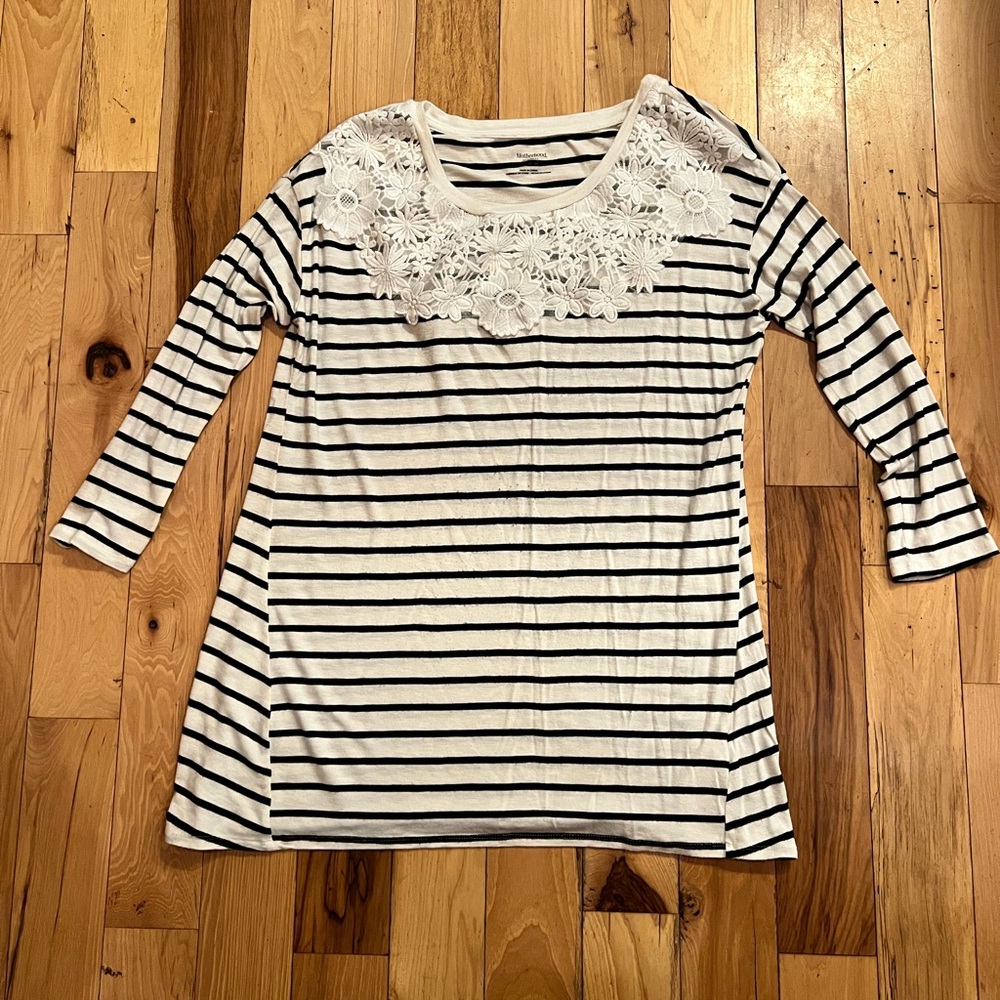 Maternity Striped Top